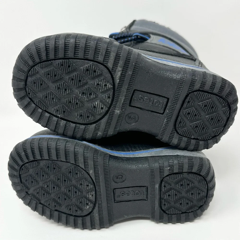 Totes Little Boys Toddler 5 Sammy Waterproof Insulated Winter Snow Boots